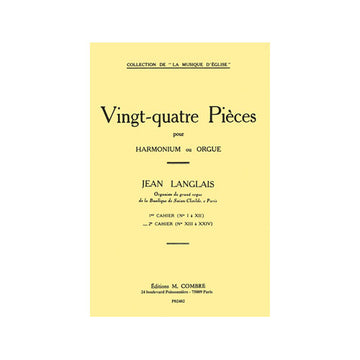 Langlais - 24 Pièces - Cahier 2 (13 À 24) - Orgue Ou Harmonium