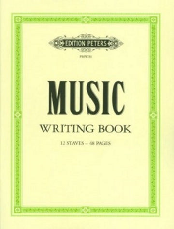 Cahier de Musique 12 Portées