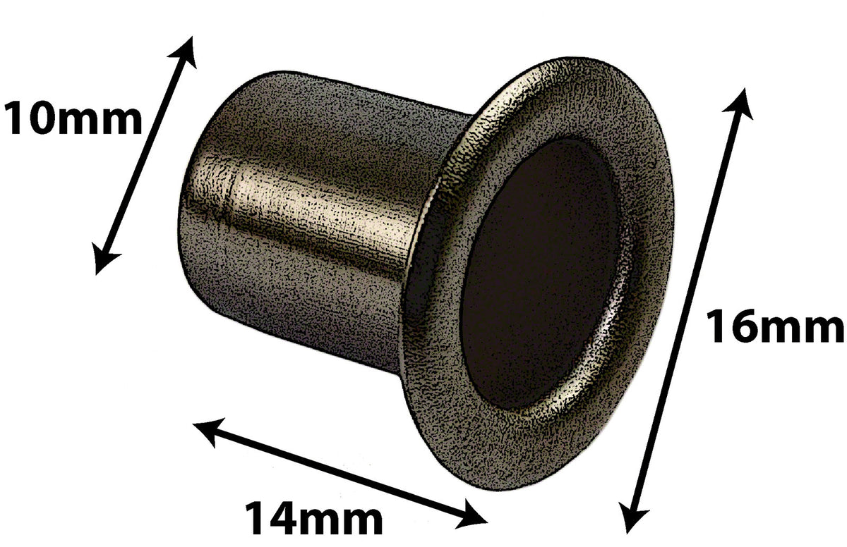 AVH6Bk - Sfiato Di Decompressione Nero 14mm