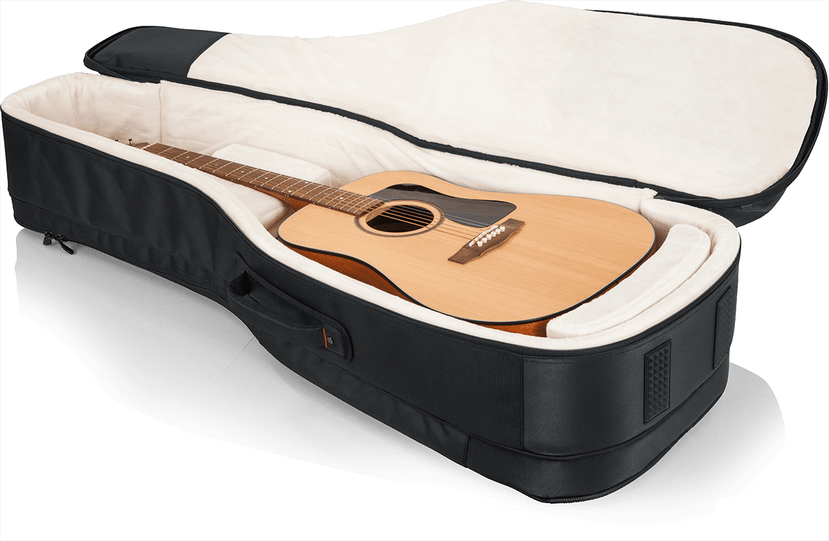 Doppel-Gitarrentasche E-Gitarre + Folk - ProGo