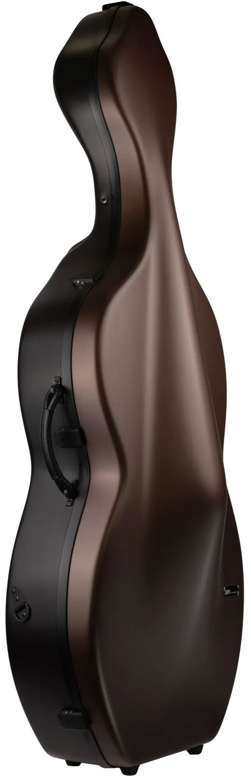 Cello-Etui 4/4 Hightech Bonbon + Räder - Braun/Schwarz
