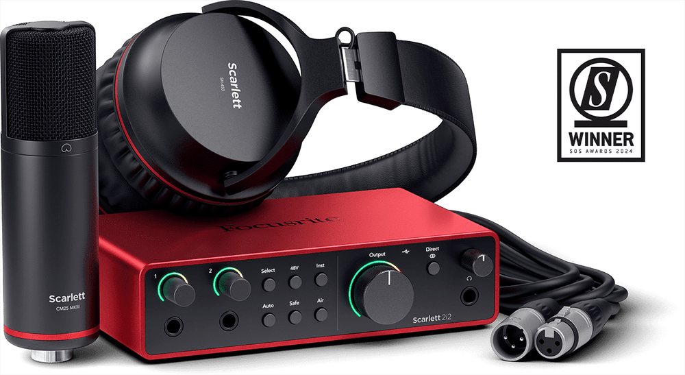 Focusrite Scarlett 2i2 Studio 4ª generazione