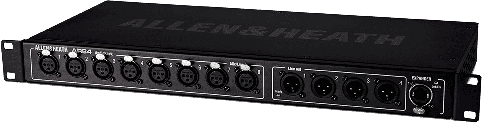 Allen & Heath AR 84 - SCENE RACK 8 IN MIC/LINE 4 OUT XLR