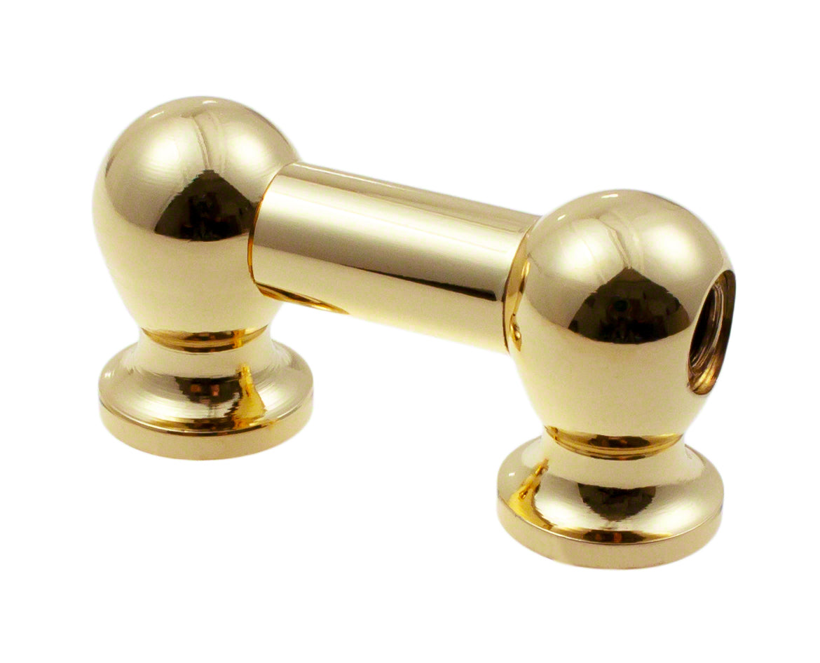 TL1S25-BR Coquille Tube 25mm Dorée Mono Tirant (X1)