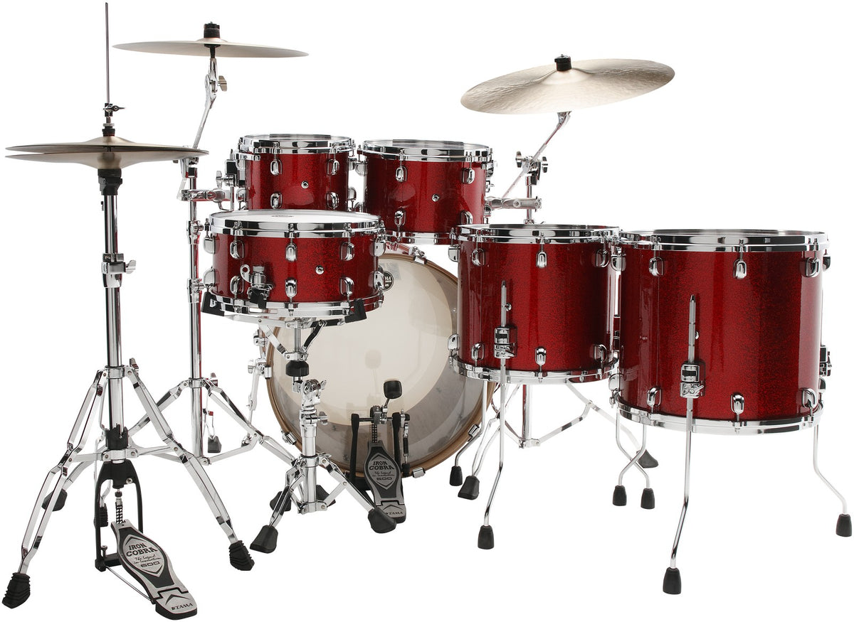 WBR52RZS-GRS - Starclassic Walnut/Birch Studio 22" Granatrot mit Glitzereffekt