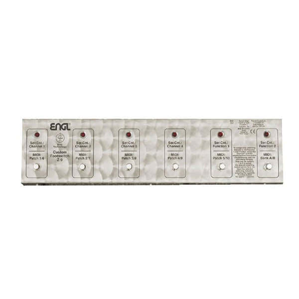 Z-9 Footswitch 6 Fonctions Midi 10 Presets