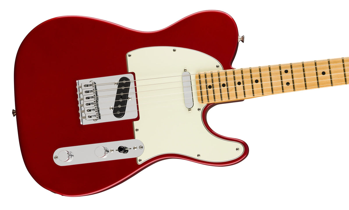 Telecaster 75 Anni Player II, MN Candy Apple Red