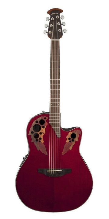 Chitarre Elettroacustiche Celebrity Elite Mid Cutaway Ruby Red