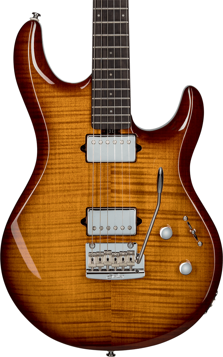 Luke geflammter Ahorn Haselnuss-Burst