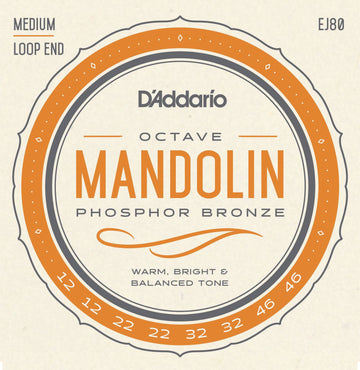 EJ80 Cordes pour Mandoline Medium 12-46