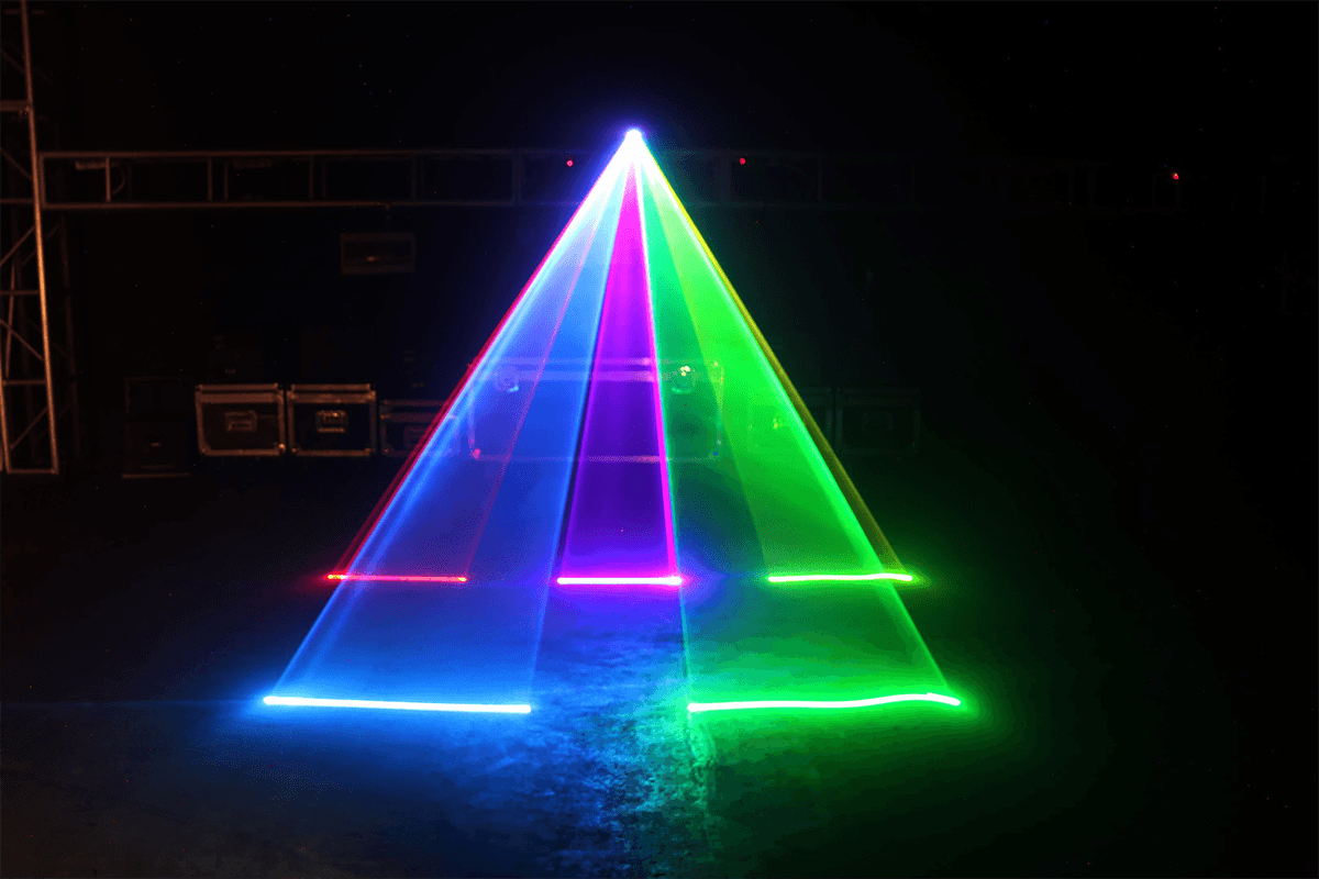 SPECTRUM 400 RGB - LASER POLICROMO VERDE ROSSO BLU