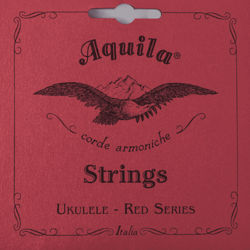 Reds Set Ukulele Tenore GCEA Sol Grave Rosso Rivestito