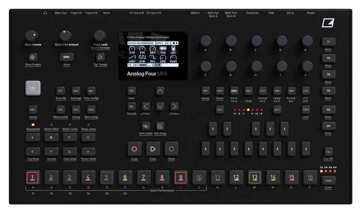 Elektron Analog Four MK2 Black