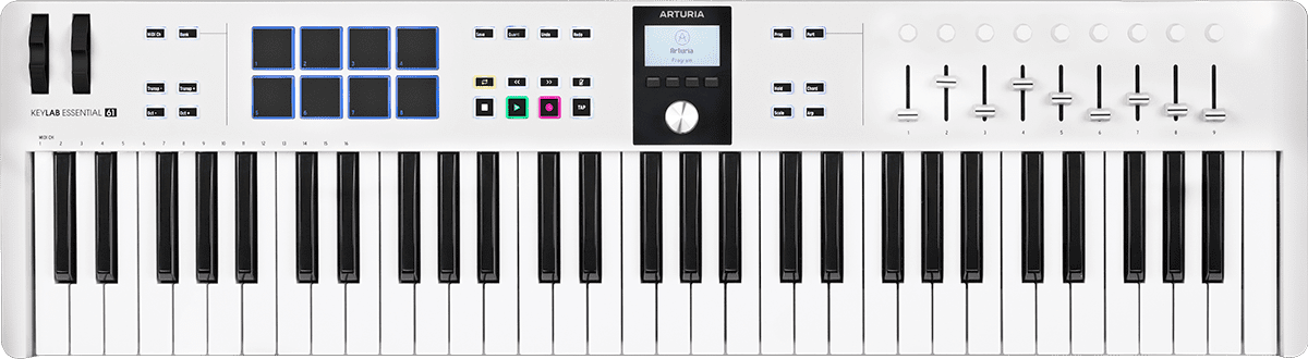 Arturia Keylab Essential 61 MK3 Weiß