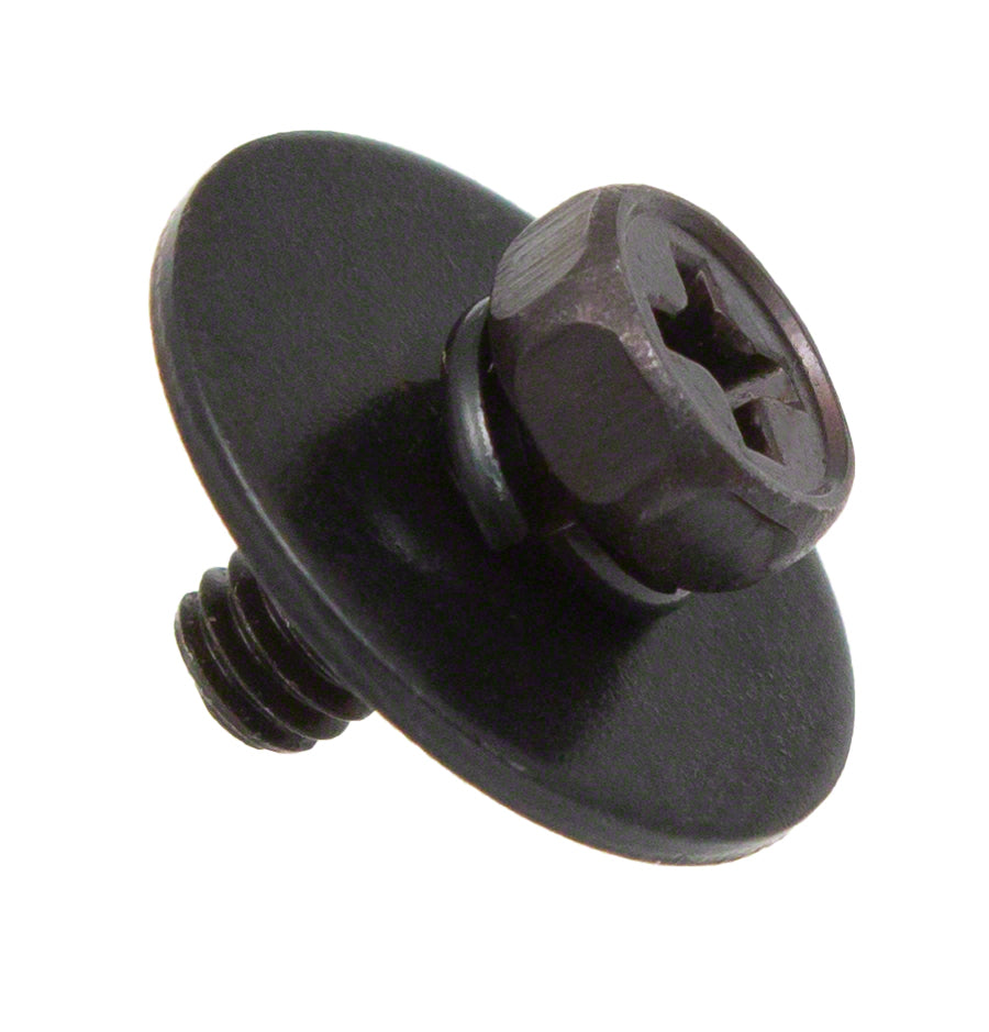 M4 9mm Nero - Vite Interna Per Fusto In Legno (X10)