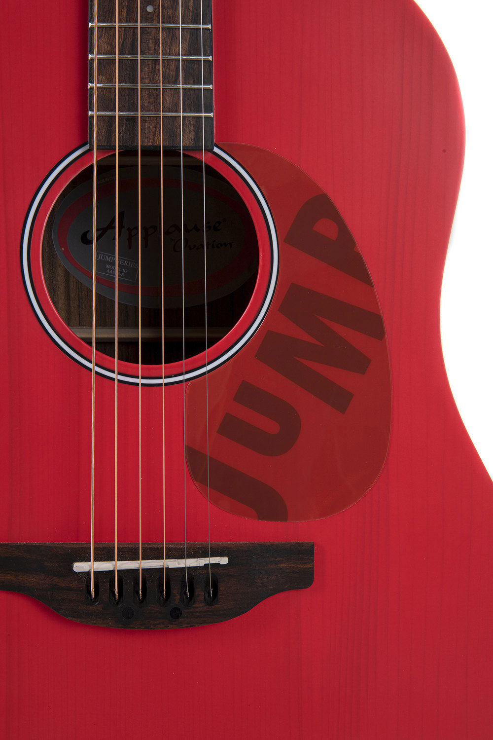 Akustikgitarre Jump Slope Shoulder Dreadnought Lipstick