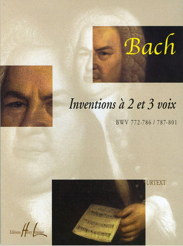 Bach J.S. - Inventions 2 et 3 Voix - Piano