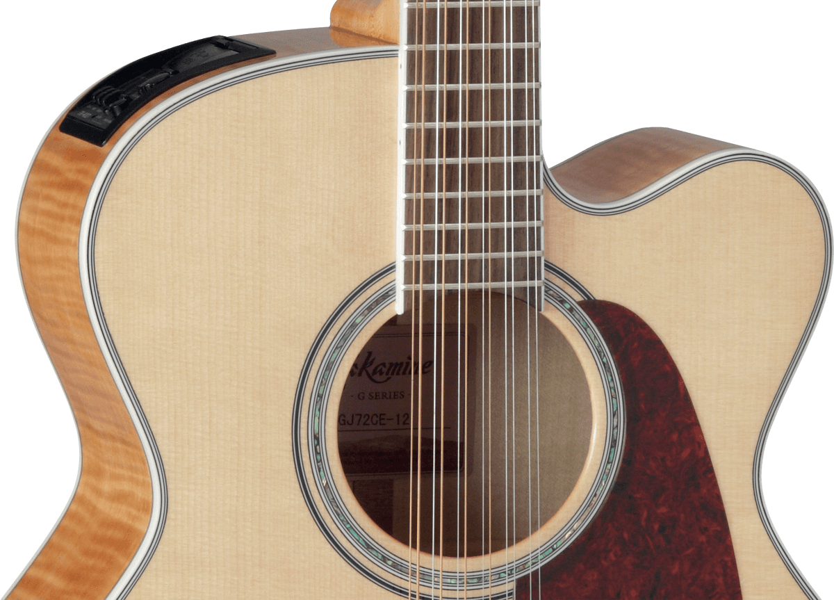 GJ72CE-12nat Natural 12-cordes