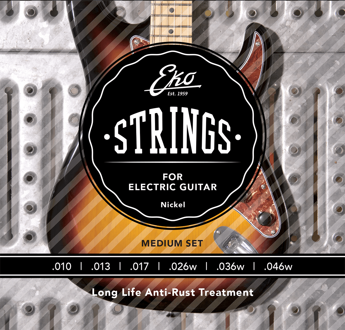 Eko Saitensätze für E-Gitarren