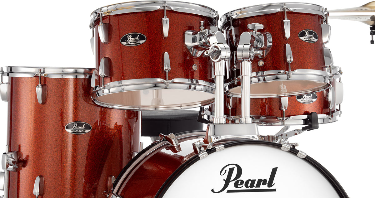 Roadshow+ rock 22 + B-50 + Pack Sabian Solar Burnt Orange Sparkle