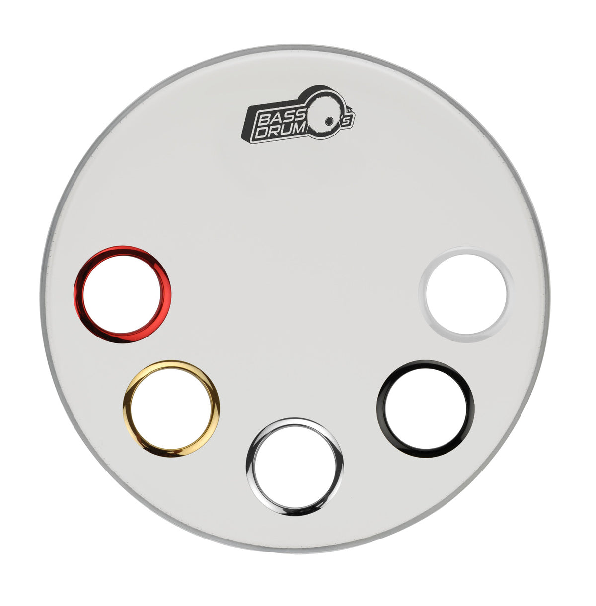 HC5 - 5" CHROME HOLE REINFORCEMENT SYSTEM