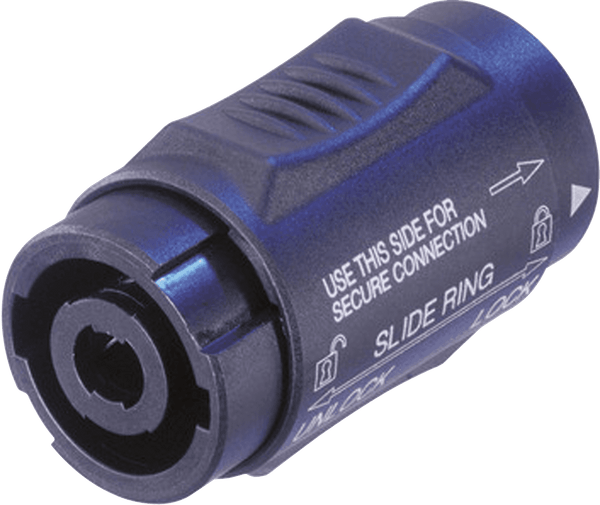 AUDIO CONNECTORS ACCESSORIES ADAPTERS FORMAT D SPEAKON 4-PIN COUPLER