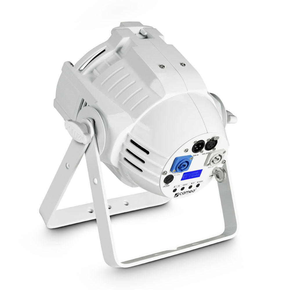 Studio Par 64 Can Rgbwa + Uv 12 W Wh - Projecteur Par 12 Led Rgbwa + Uv 12 W Boîtier Blanc