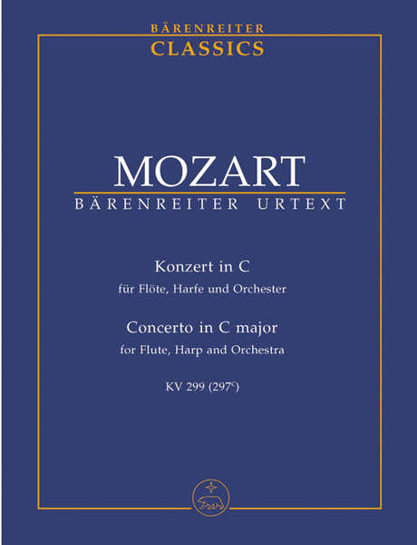 Moz W.A. Konzert Fur Flote Harfe Und Orchester Cdur Kv 299(297C) Conducteur Poche