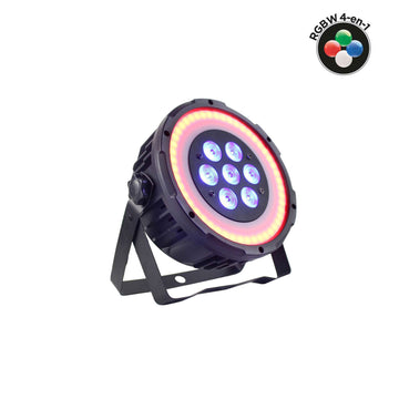 Par Slim 7X10W Anello Quad