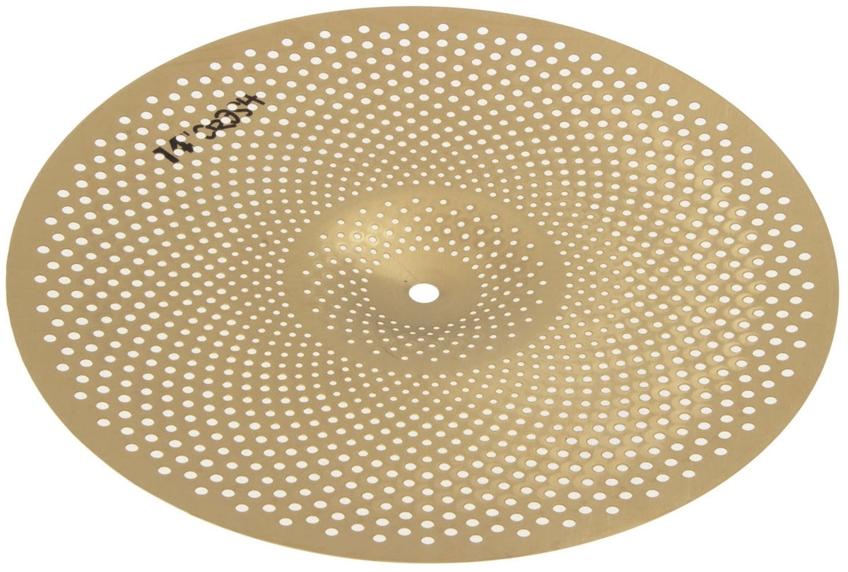 Mute 14" Crash - Silent Cymbal - Brass Finish