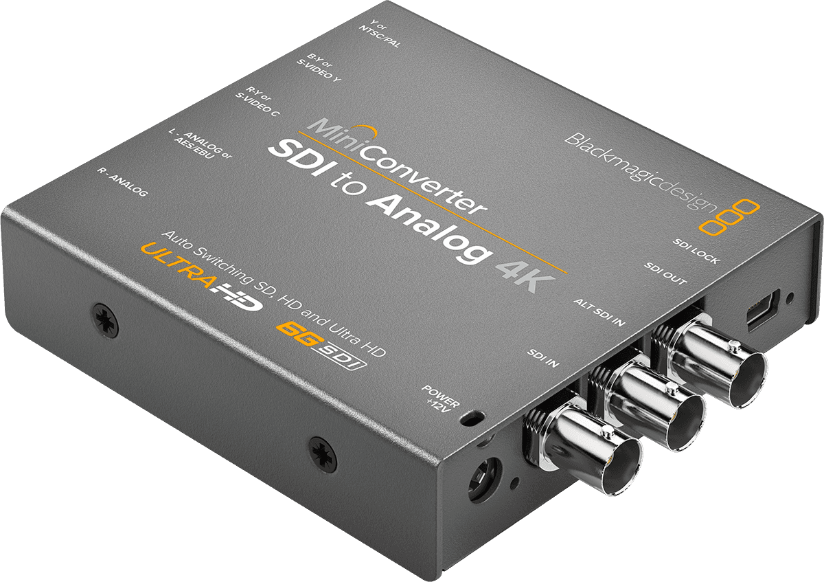 Mini convertitore - SDI ad analogico 4K