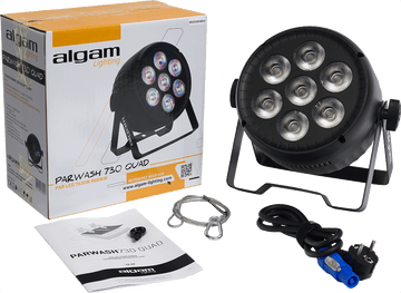 PAR WASH 7X 30W RGBWW 4-IN-1 15° OPTIC