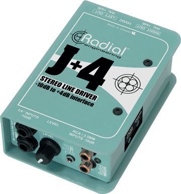 J+4 Convertitore stereo attivo