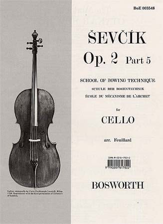 SEVCIK - OP.2 PART.5 - SCHOOL OF BOWING TECHNIQUE - CELLO