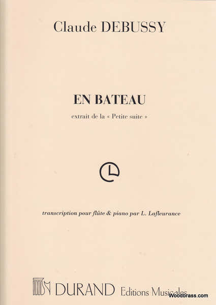 DEBUSSY CLAUDE - EN BATEAU - FLUTE ET PIANO