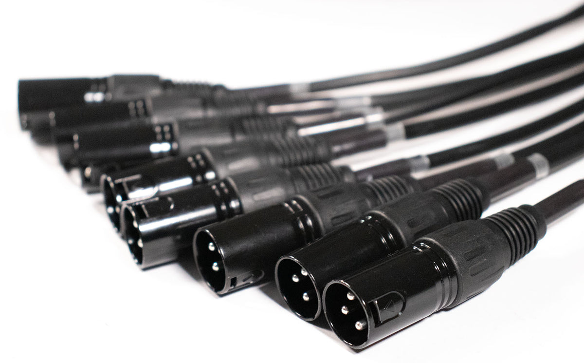 Bühnenbox 8 Eingänge XLR 15 M