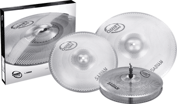 QTPC502 - QUIET TONE SILENT BEKKEN SET 13 - 14 - 18"
