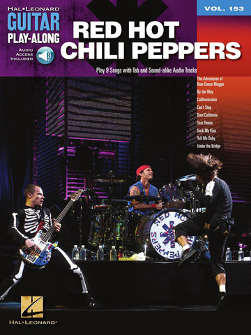 GUITAR PLAY ALONG VOLUME 153 - RED HOT CHILI PEPPERS + AUDIO EN LIGNE - GUITAR