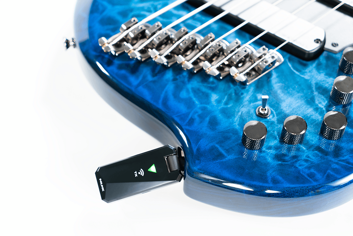 B5RC Sistema Wireless per Chitarra 2,4 GHz Sincronizzazione Automatica