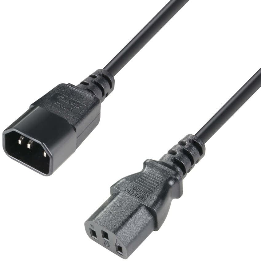 ADAM HALL KABEL IEC C13 x CEE 7/7 | 5 m