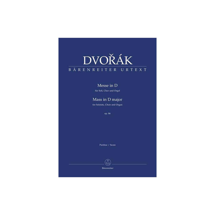 Dvorak A. - Messa in Re maggiore Op.86 - Partitura