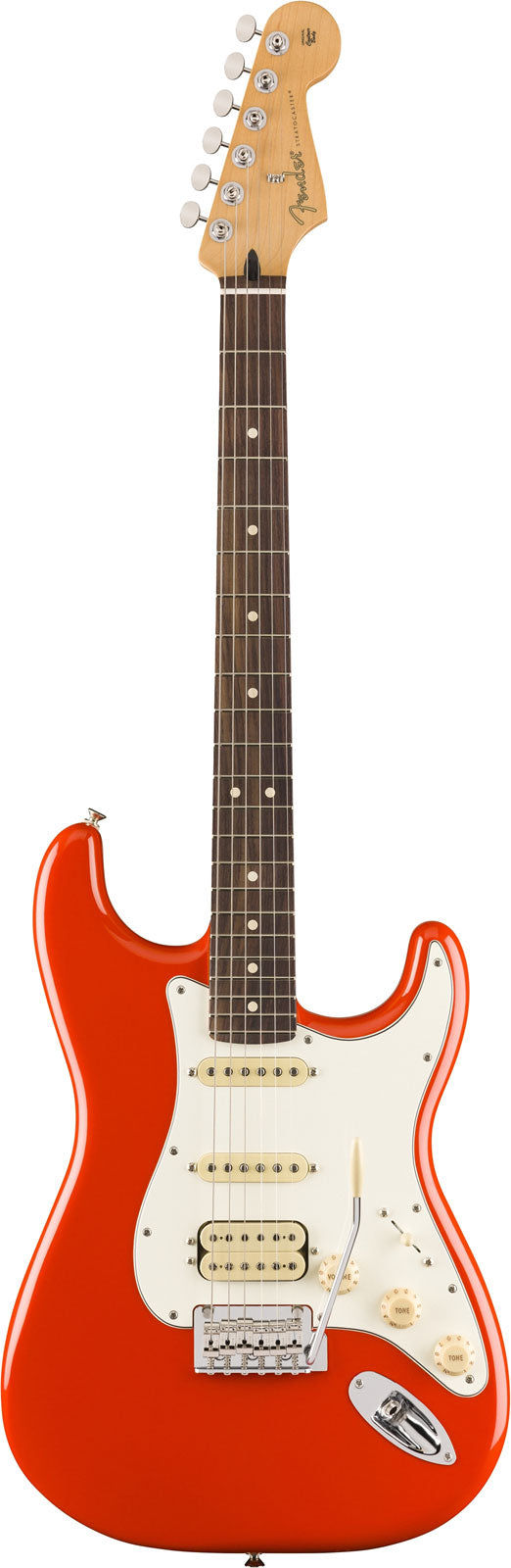 Stratocaster HSS Player II RW Coral Red