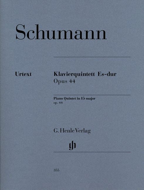 Schumann R. - Piano Quintet In Eb Major Op. 44