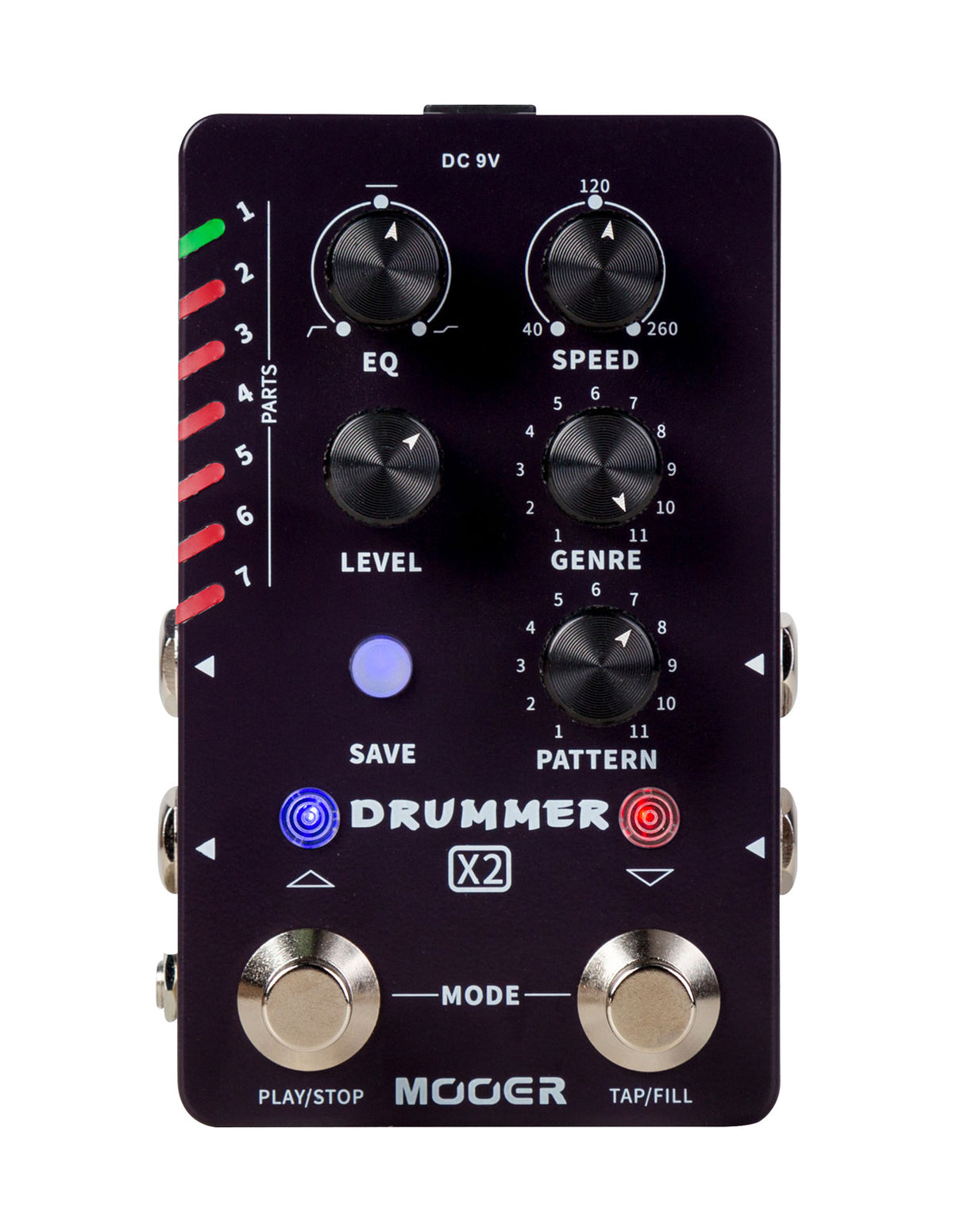 Stereo Drummer X2 Noir
