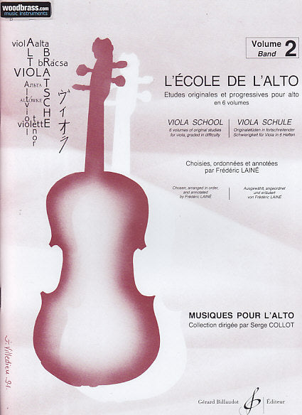 Billaudot Laine F. - L'ecole De L'alto Vol. 2