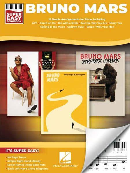 Bruno Mars - Super Easy Songbook