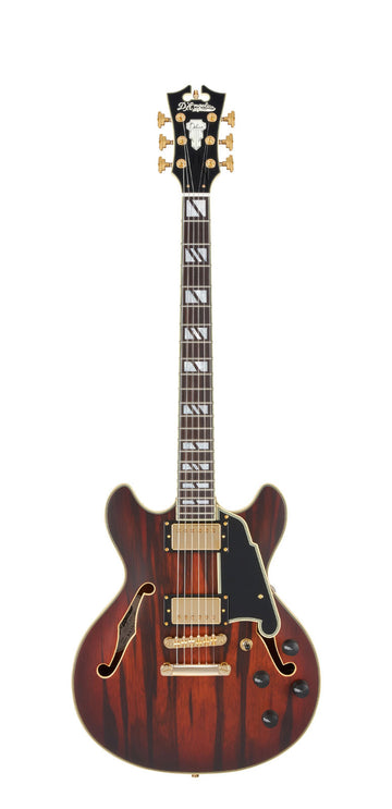 Deluxe Mini DC Seidenmatt Braun Burst