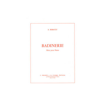 Ribault - Badinerie - Piano
