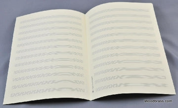 Notenpapier - Din A 4 Hoch 12 Systeme