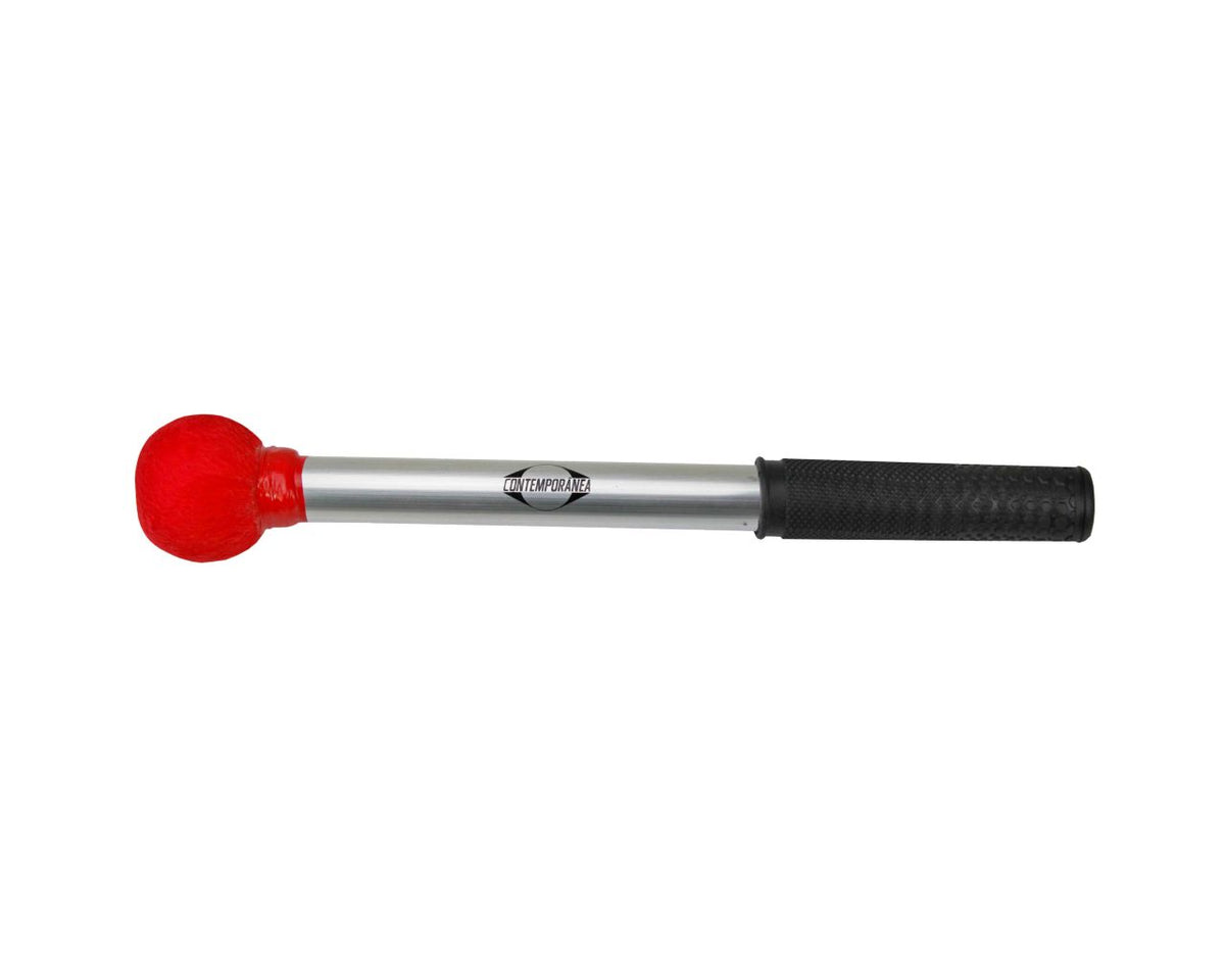 Contemporanea C-BS02R - Mailloche De Surdo Rouge Aluminium 30CM